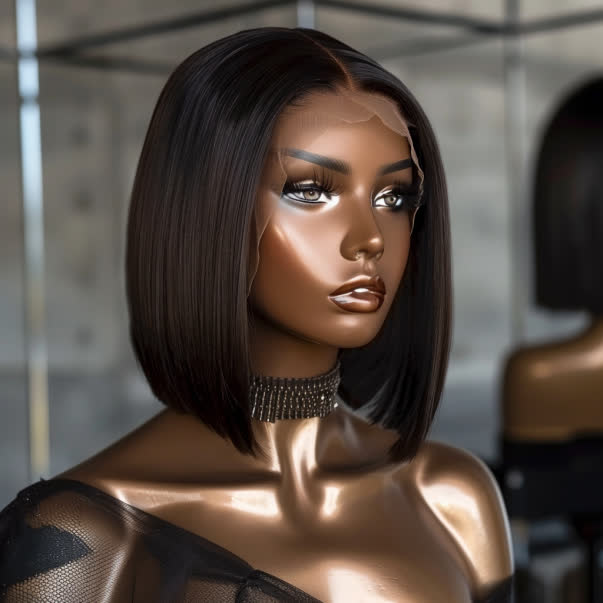 Bob Wigs (Transparent/HD) - The Hair Goddess