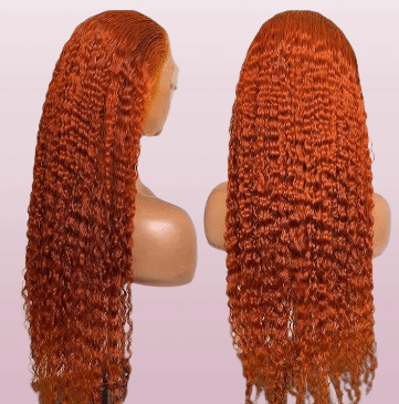Colored Transparent Lace Frontal Wigs - The Hair Goddess