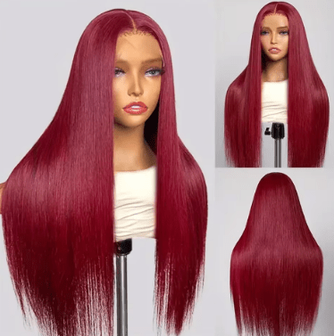 Colored Transparent Lace Frontal Wigs - The Hair Goddess