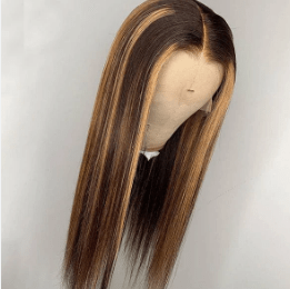 Colored Transparent Lace Frontal Wigs - The Hair Goddess